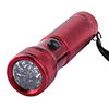 12 LED Dynamo Laser Flashlight Red