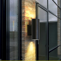 1/2-Light Led Outdoor Wall Light Waterproof Upper And Lower Double Head Shell Wall Lamp Modern Creative Simple Style Villa Courtyard Garden Lamp miniinthebox