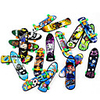 12 pcs Finger skateboards Mini fingerboards Finger Toys Plastic Professional Office Desk Toys Cool Kid