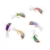 12 pcs Fishing Lures Flies Sinking Bass Trout Pike Fly Fishing Freshwater Fishing Lure Fishing miniinthebox
