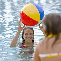 12 Rainbow Colored Party Pack Inflatable Beach Balls - Beach Pool Party Toys (12/16 Pack) miniinthebox