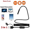 1200p Three-in-one Endoscope 5m High-definition Industrial Car Tube Dental Usb Mobile Phone Camera 1/2/5/10m
