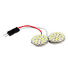 1206 SMD 44-LED White Light Bulb for Car Reading/Dome/Combination Rear Lamps (DC 12V)