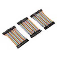 120pcs 10CM 40pin Male to Female/40pin Male to Male/40pin Female to Female Breadboard Jumper Wire Ribbon Dupont Cables Kit