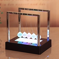 12129cm 151511.5cm Kinetic Orbital Newton Cradle Balance Ball Educational Toy Creative Stress and Anxiety Relief Office Desk Toys Kid
