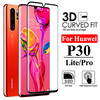 1/2/3/5PCS 3D Curved Protective Glass on For Huawei P30 Pro Light Screen Protector Huewei Tempered Glass