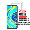1/2/3Pcs For Xiaomi Redmi Note 9 Pro Max Tempered Glass Screen Protector Protective Film For Xiaomi Redmi Note9 Pro/Note 9s/9 Glass 9H