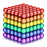125-1000 pcs 5mm Magnet Toy Magnetic Balls Building Blocks Super Strong Rare-Earth Magnets Neodymium Magnet Magnet Chic Modern High Quality Adults