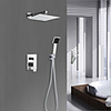 1279 Sprinkle Shower Faucets - Contemporary Chrome Widespread Four Holes