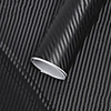 127x30cm 3D carbon fiber vinyl reel film roll car sticker interior decoration car stickers new