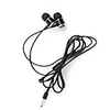 1.2M Metal Earphone Remote Microphone for All Models-Black