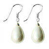 12mm Water Drop Shaped Pearl Earring