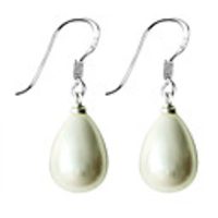 12mm Water Drop Shaped Pearl Earring