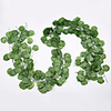 12PCS Flower Vine 72pcs Leaf 1 Piece 2M Home Decoration Artificial Ivy Leaf Garland Plant Vine Fake Leaf Flower Reptile Green Ivy Wreath
