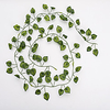 12PCS Flower Vine 72pcs Leaf 1 Piece 2M Home Decoration Artificial Ivy Leaf Garland Plant Vine Fake Leaf Flower Reptile Green Ivy Wreath