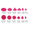12PCS PDR Glue Tabs Tools Kit For Car Paintless Dent Repair Tool Auto Suction Cups Puller Tabs Sag Repair Tool Gasket