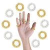 12pcs Sensory Finger Acupressure Ring Fidget Toy For Kids Adults Silent Stress Relief Massager Toy for ADHD Autism miniinthebox