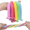 12pcs Worm Noodle Stretch String TPR Rope Anti Stress Toys String Fidget Autism Vent Toys Random Color miniinthebox
