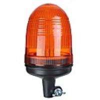 12V-24V 5730 SMD 80 LED Rotating Flashing Beacon Warning Signal Light Amber Tractor Lamp