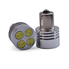 12V 4W Car Turn Signal Trail LED White Light Bulbs(2-Pack)