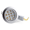 12W 1080-1200LM 3000-3500K Warm White Light LED Ceiling Bulb (85-265V)
