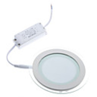 12W 1200-1300LM 6000-6500K Natural White Light Round LED Ceiling Bulb (110-240V)