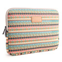 13 14 15.6 Small diamond lattice Pattern Canvas Bag Computer Protective Sleeve Case for Macbook2020 13 /15 HP lenovo
