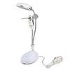 13-LED USB Desktop Light and Fan (White)