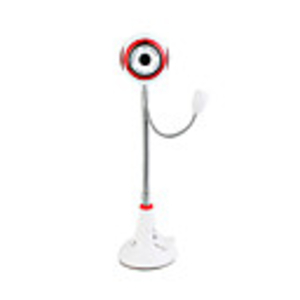 1.3 Megapixel USB 2.0 Webcam Microphone (Red)