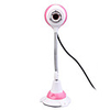 1.3 Megapixel USB Webcam Microphone (Pink)