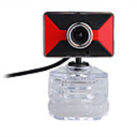 1.3 Megapixel USB Webcam (Black/Red)