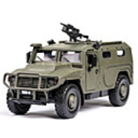 1:32 Plastic Aluminum-magnesium alloy Military Vehicle Toy Truck Construction Vehicle Glow Simulation Parent-Child Interaction Boys