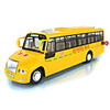1:32 Toy Car Music Car Bus Sound activated LED lights Parent-Child Interaction Metal Alloy Aluminum-magnesium alloy Mini Car Vehicles Toys for Party Favor or Kids Birthday Gift