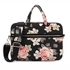 13.3 14 15.6 inch Rose Peony Print Lightweight Water Resistant canvas Laptop Messenger Laptop Sleeve Handbags for Macbook/Surface/Xiaomi/HP/Dell/Samsung/Sony Etc miniinthebox