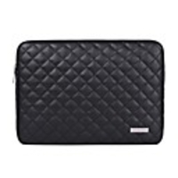 13.3 14 15.6 PU Leather Solid Colored Laptop Sleeves for Macbook/Surface/HP/Dell/Samsung/Sony Etc