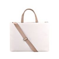 13.3 Inch Laptop / 14 Inch Laptop / 15.6 Inch Laptop Shoulder Messenger Bag / Briefcase Handbags PU Leather Solid Color Unisex Water Proof Shock Proof