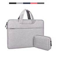 13.3 Inch Laptop / 14 Inch Laptop / 15.6 Inch Laptop Sleeve / Briefcase Handbags / Tablet Cases Oxford Fabric Solid Colored / Plain for Men for Women for Business Office Waterpoof Shock Proof