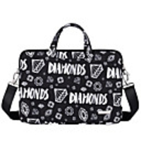13.3 Inch Laptop / 14 Inch Laptop / 15.6 Inch Laptop Sleeve / Briefcase Handbags / Tablet Cases Polyester Novelty / Letter for Men for Women for Business Office Waterpoof Shock Proof