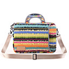 13.3 Inch Laptop / 14 Inch Laptop / 15.6 Inch Laptop Sleeve / Shoulder Messenger Bag / Briefcase Handbags Canvas Rainbow / Textured for Men for Women for Business Office Waterpoof Shock Proof