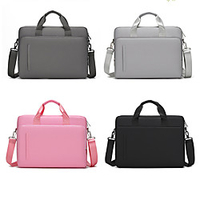 13.3 Inch Laptop / 14 Inch Laptop / 15.6 Inch Laptop Sleeve / Shoulder Messenger Bag / Briefcase Handbags Oxford Fabric Solid Colored / Textured for Men for Women for Business Office Waterpoof Shock miniinthebox