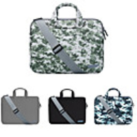13.3 Inch Laptop / 14 Inch Laptop / 15.6 Inch Laptop Sleeve / Shoulder Messenger Bag / Briefcase Handbags Polyester Camouflage / Solid Colored for Men for Women for Business Office Waterpoof Shock