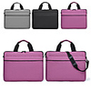 13.3 Inch Laptop / 14 Inch Laptop / 15.6 Inch Laptop Sleeve / Shoulder Messenger Bag / Briefcase Handbags Polyester Solid Colored / Textured for Men for Women for Business Office Waterpoof Shock Proof