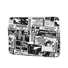 13.3 Inch Laptop / 14 Inch Laptop / 15.6 Inch Laptop Sleeve Canvas Retro / Letter for Men for Women for Business Office Water Proof Shock Proof