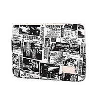 13.3 Inch Laptop / 14 Inch Laptop / 15.6 Inch Laptop Sleeve Canvas Retro / Letter for Men for Women for Business Office Water Proof Shock Proof
