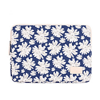 13.3 Inch Laptop / 14 Inch Laptop / 15.6 Inch Laptop Sleeve Polyester Floral Print for Men for Women for Business Office Water Proof Shock Proof miniinthebox