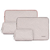 13.3 Inch Laptop / 14 Inch Laptop / 15.6 Inch Laptop Sleeve PU Leather Houndstooth / Leather for Business Office for Colleages Schools for Travel Water Proof Shock Proof