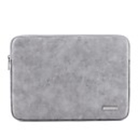 13.3 Inch Laptop / 14 Inch Laptop / 15.6 Inch Laptop Sleeve PU Leather Solid Colored for Men for Women Unisex Shock Proof