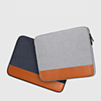 13.3 Inch Laptop / 15.6 Inch Laptop Sleeve / Tablet Cases Polyester Textured / Contemporary for Men for Women for Business Office Waterpoof Shock Proof