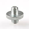1/4 inch 1/4" Male to 1/4" Male Threaded Screw Adapter