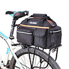 14 L Bike Rack Bag Waterproof Portable Multi layer Bike Bag Nylon Bicycle Bag Cycle Bag Cycling Bike / Bicycle / Reflective Strips
